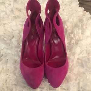 Sergio Rossi hit pink heel